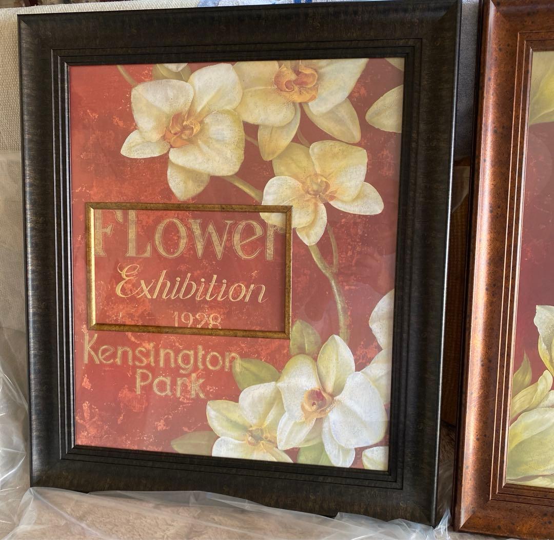 ファブリス・ドゥ・ヴィルヌーブ作1928年と29年の展覧会ポスター額装品