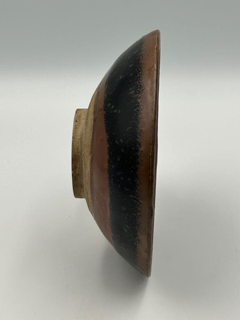 ★0056宋時代　磁州窯 黑釉碗 皿 ★天目茶碗 茶道具 茶器