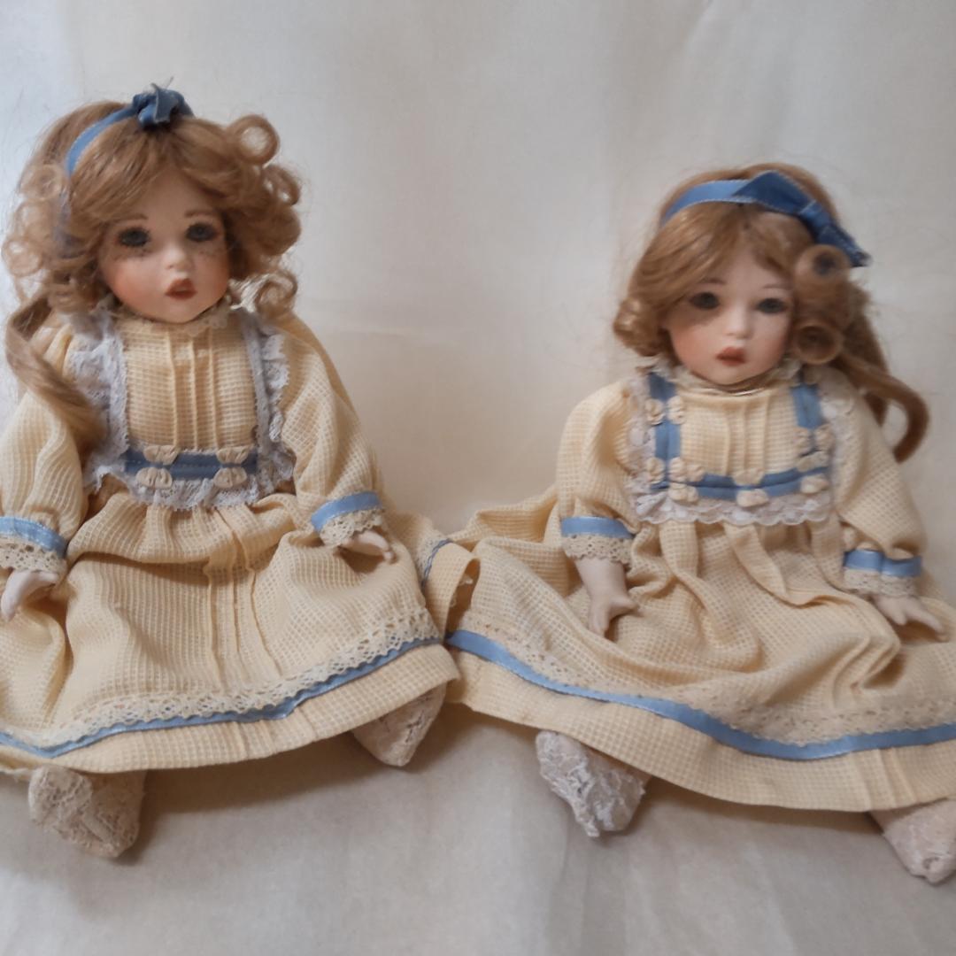 人形　双子　ドール　イタリア