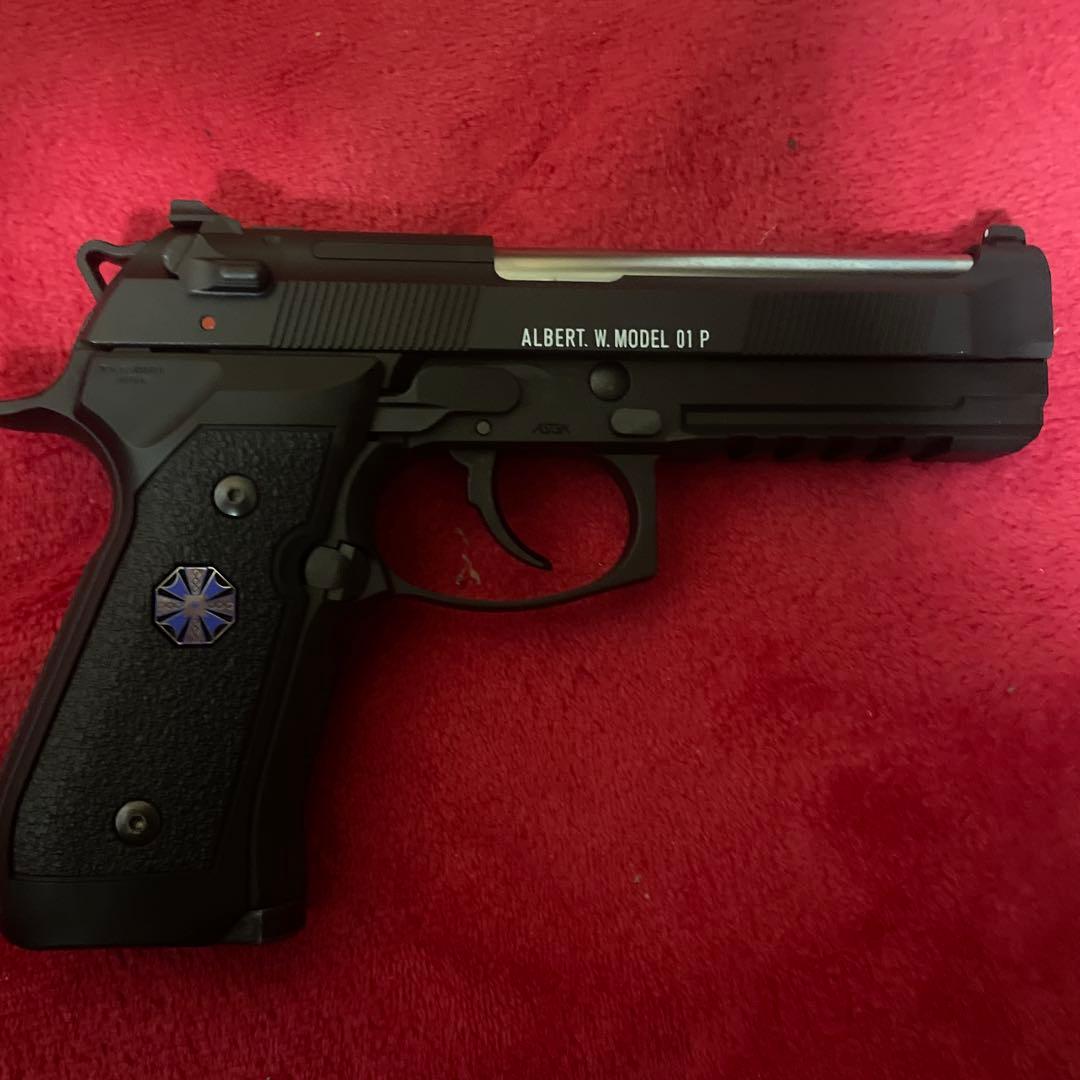 サムライエッジ ウェスカーモデル バイオハザード ガスブローバック ガスガン