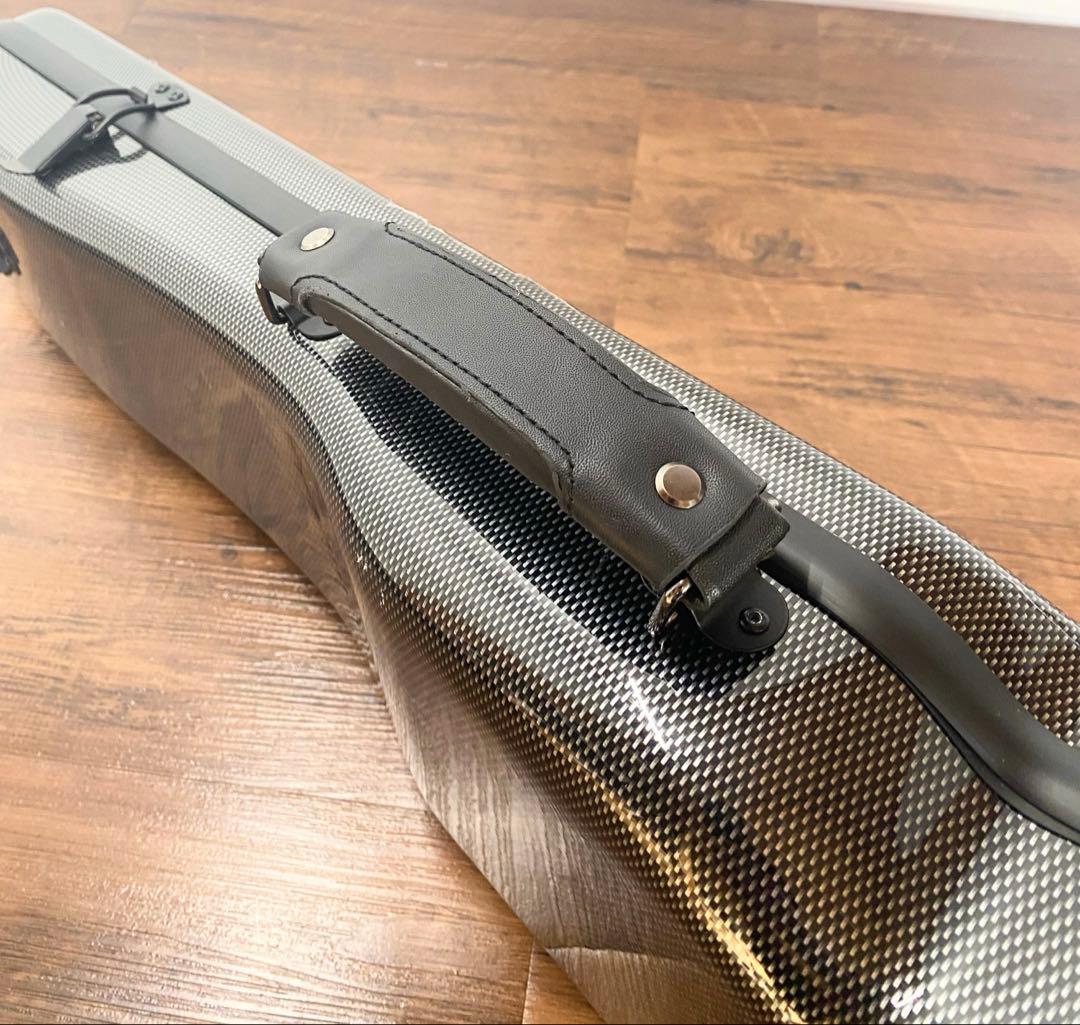 KYLIESMAN バイオリンケース 4/4 カーボン製 付属品付き