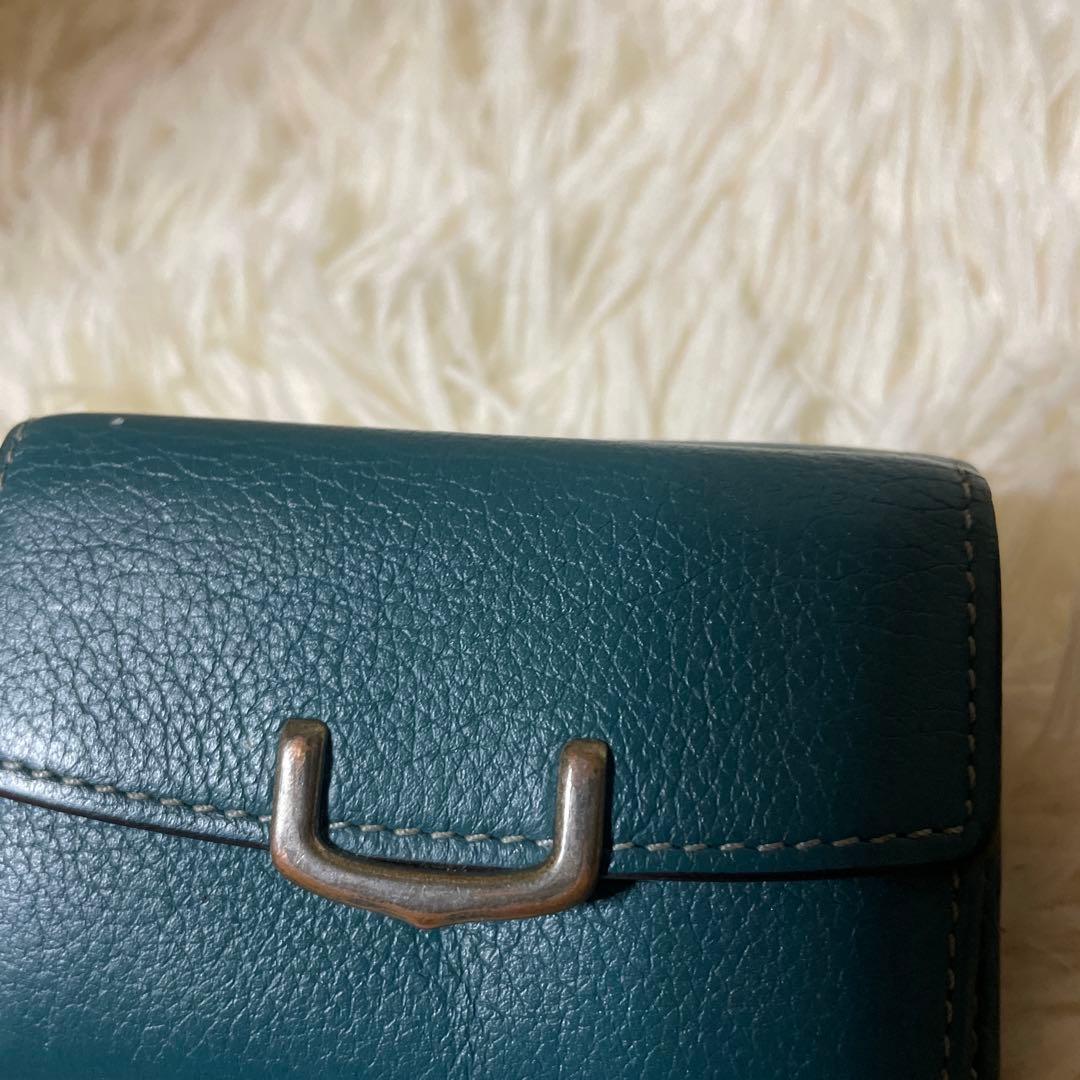 ✨超希少✨Cartier カルティエ　マストライン　ゴールド金具 三つ折り財布