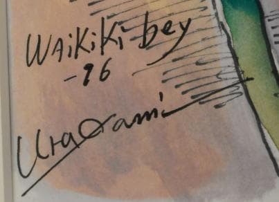 浦上正則　Waikiki bey-96　ダヴィンチ画法の継承者