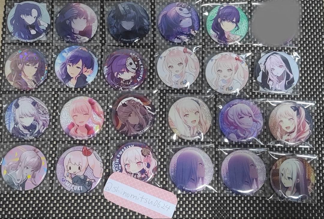 朝比奈まふゆ 暁山瑞希 文化祭 グリ缶 缶バッジ