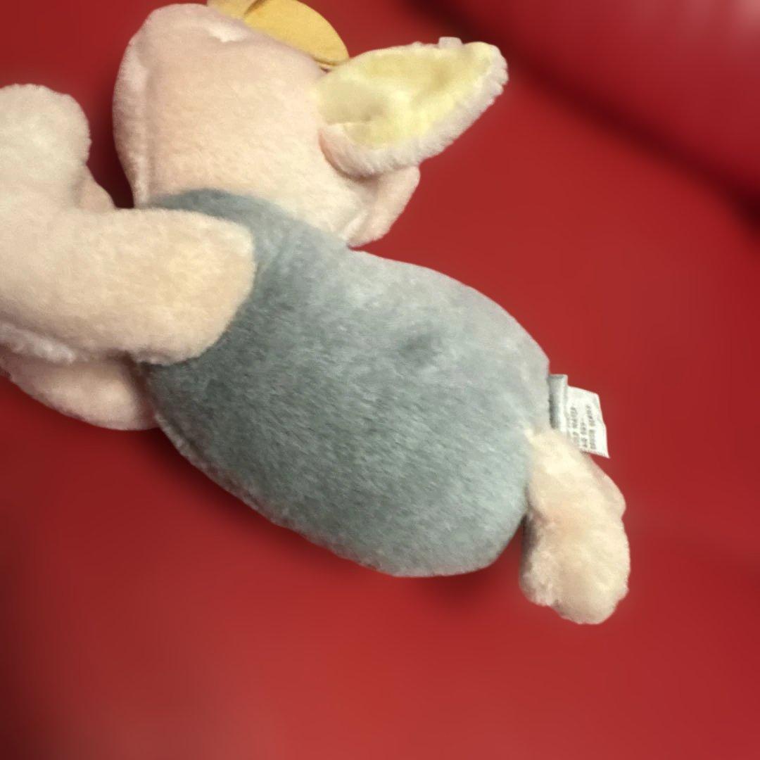 希少/レトロ GUND ピグレット（くまのプーさん）　ぬいぐるみ　クラシック