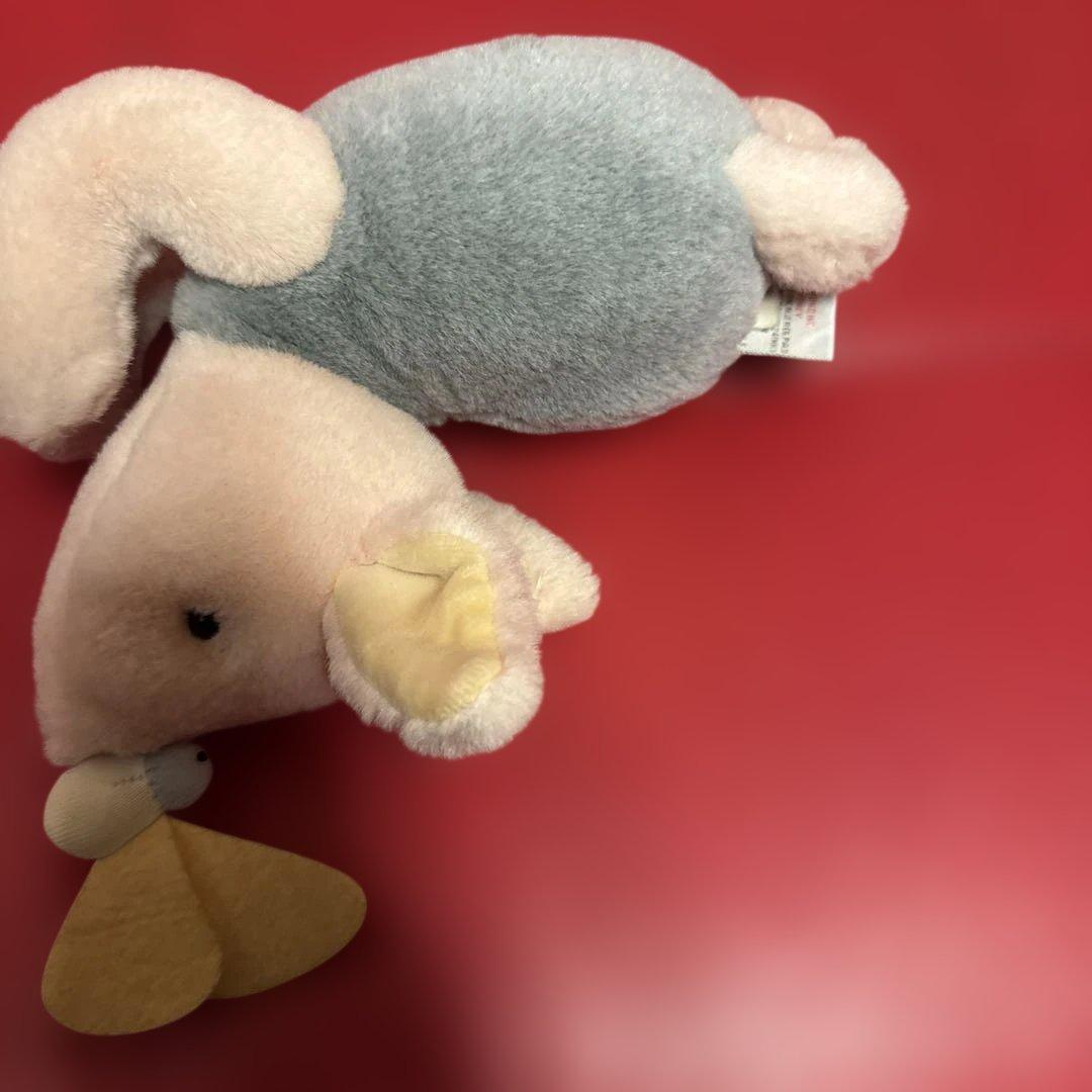 希少/レトロ GUND ピグレット（くまのプーさん）　ぬいぐるみ　クラシック