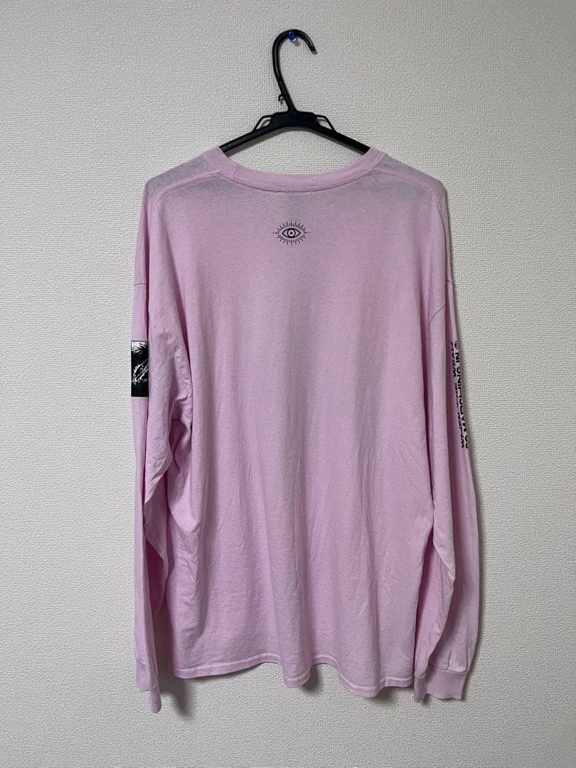 キタニタツヤ \"聖者の行進\"ロンT（ピンク） XLサイズ