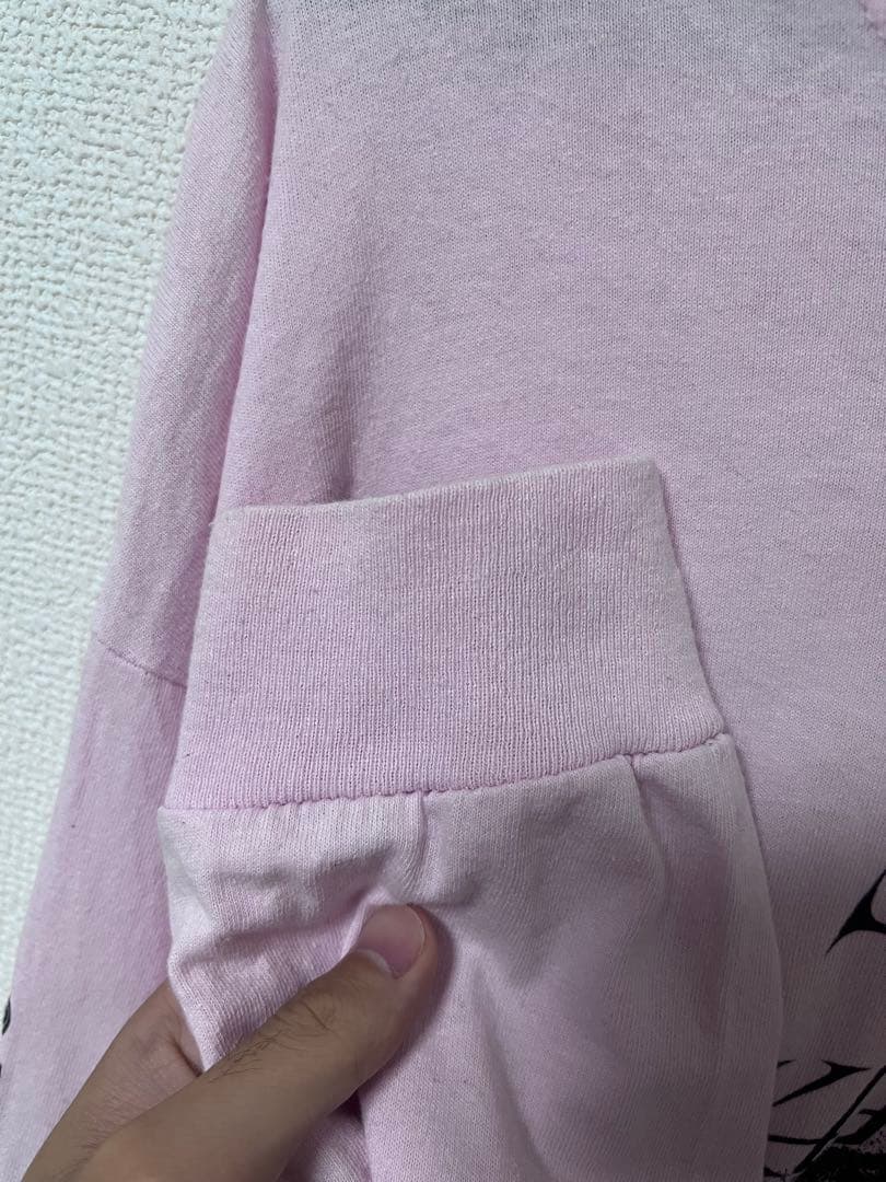 キタニタツヤ \"聖者の行進\"ロンT（ピンク） XLサイズ