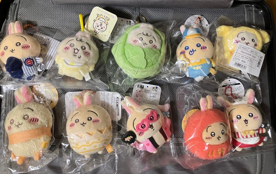 ちいかわ　ウサギ　マスコット　10点