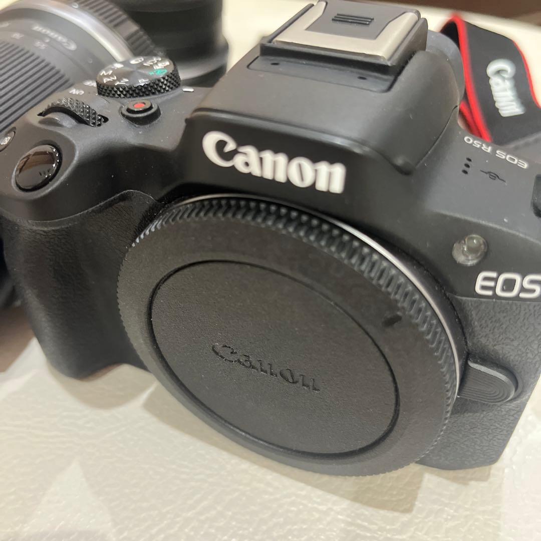 【美品】Canon EOS R50 標準＋ズームレンズ付｜動作確認済