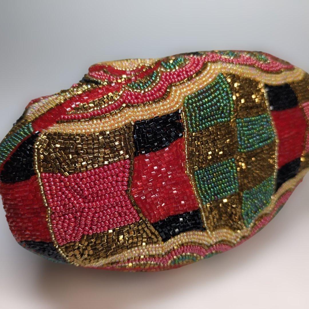 はしもと　ビーズバッグ　ヴィンテージ　LUMY　ビンテージ　デッドストック