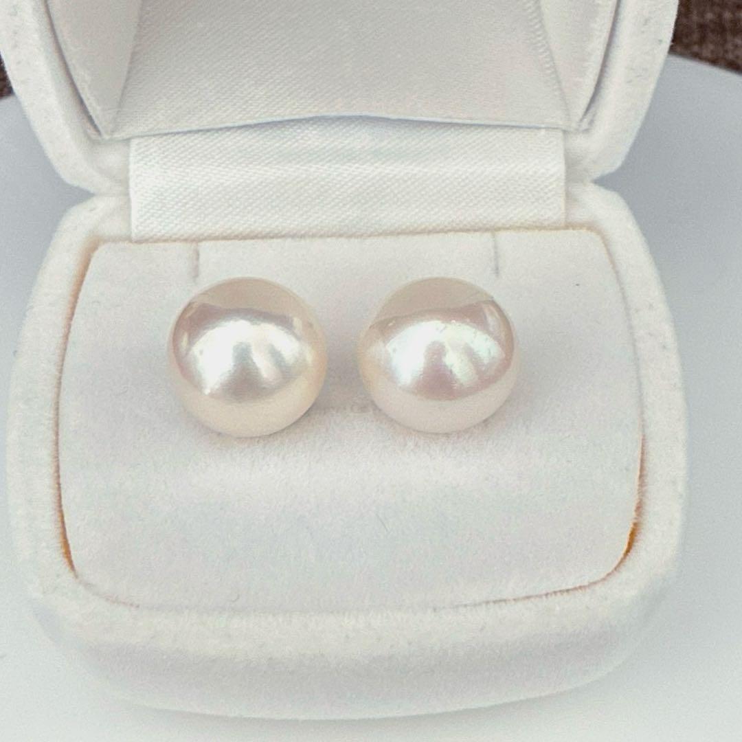 南洋白蝶真珠ピアス新品未使用ケース付き