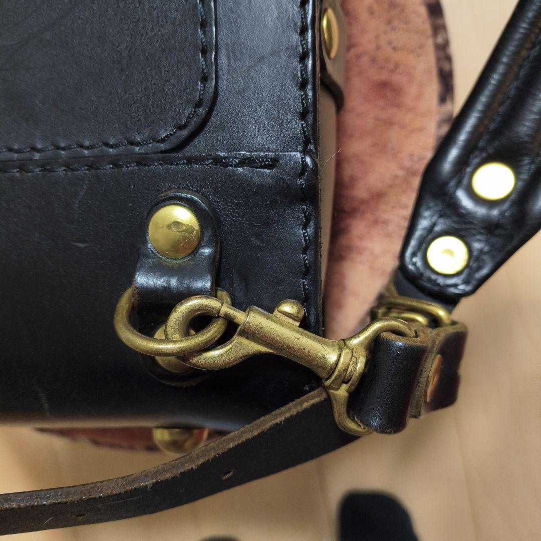 黒 レザー ランドセル フラップ式