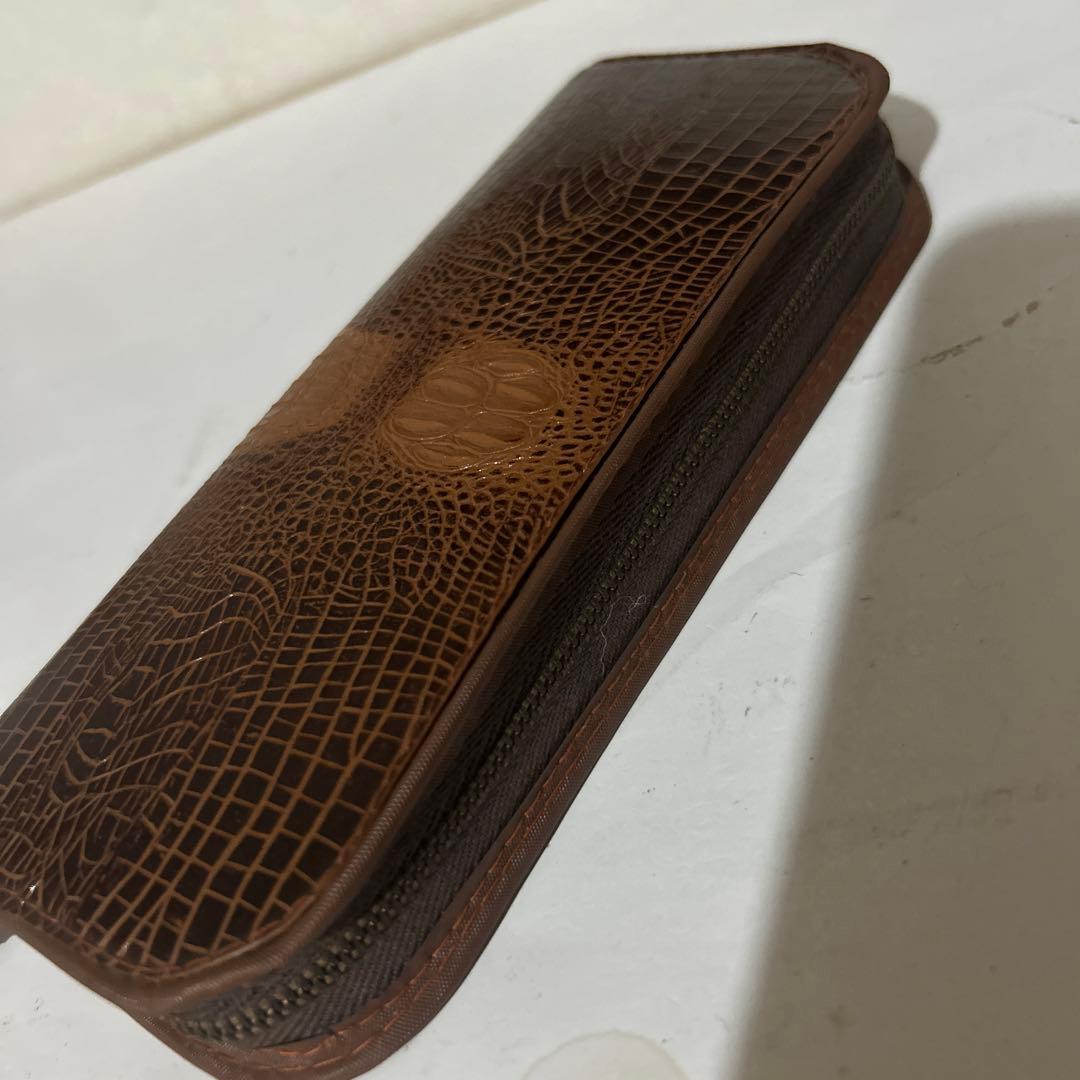 昭和レトロ　洗面セット　ワニ皮