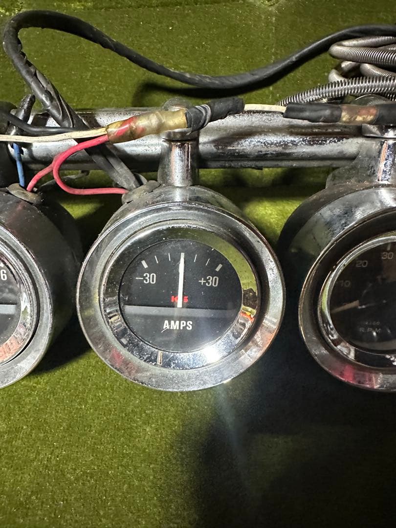 ハーレー　ショベル　FLH 1982 ビンテージ　メーター　6連