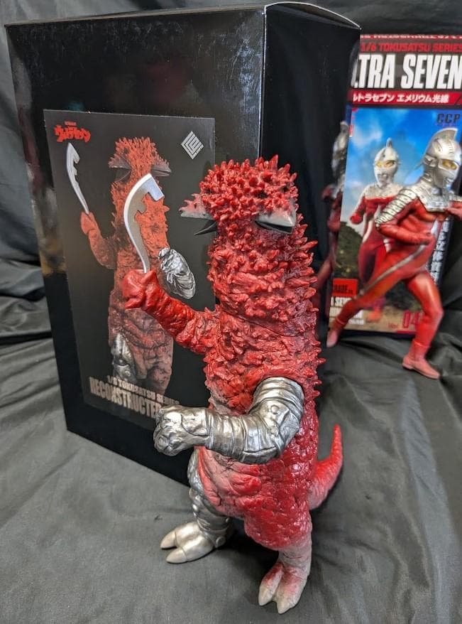 ウルトラセブン＆改造パンドン（ＣＣＰ）1/6特撮シリーズ２体セット