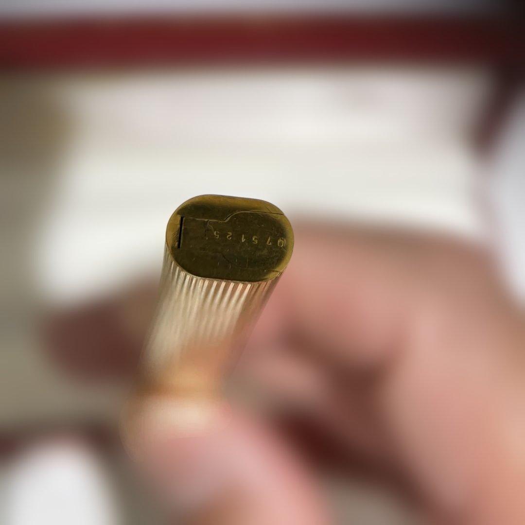 【値下げ】Cartier ゴールド ボールペン 専用ケース付き　金張り