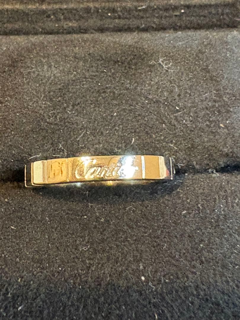 カルティエ　ラニエールリング　750 K18 サイズ50