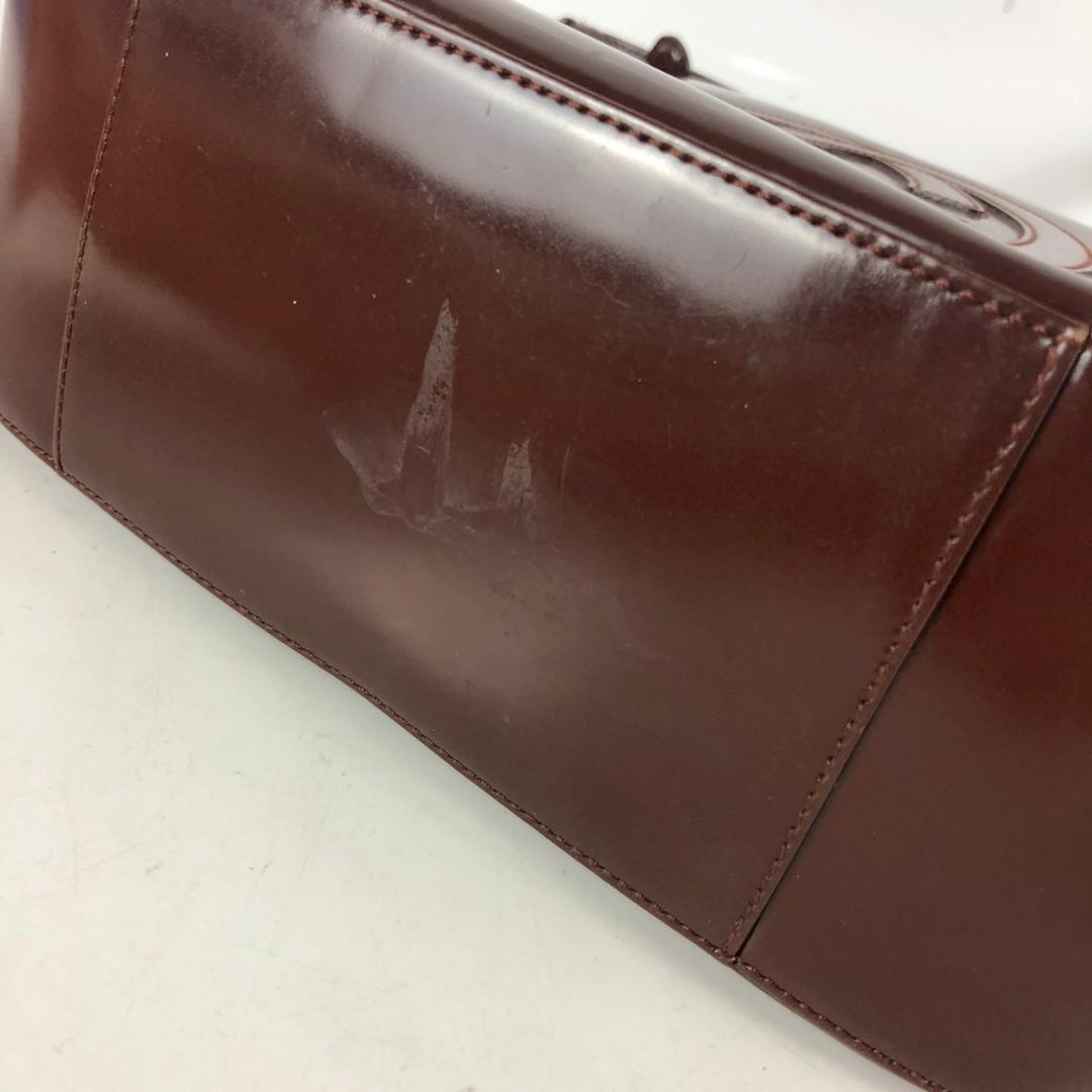 GUCCI グッチ エナメル ショルダーバッグ レッド レディース ブランド