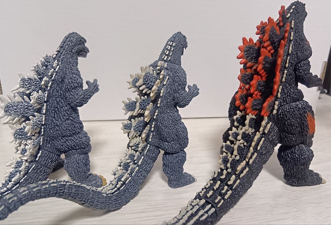 [開封品] 東宝怪獣コレクション ゴジラ(84)(89)(95) 三種セット