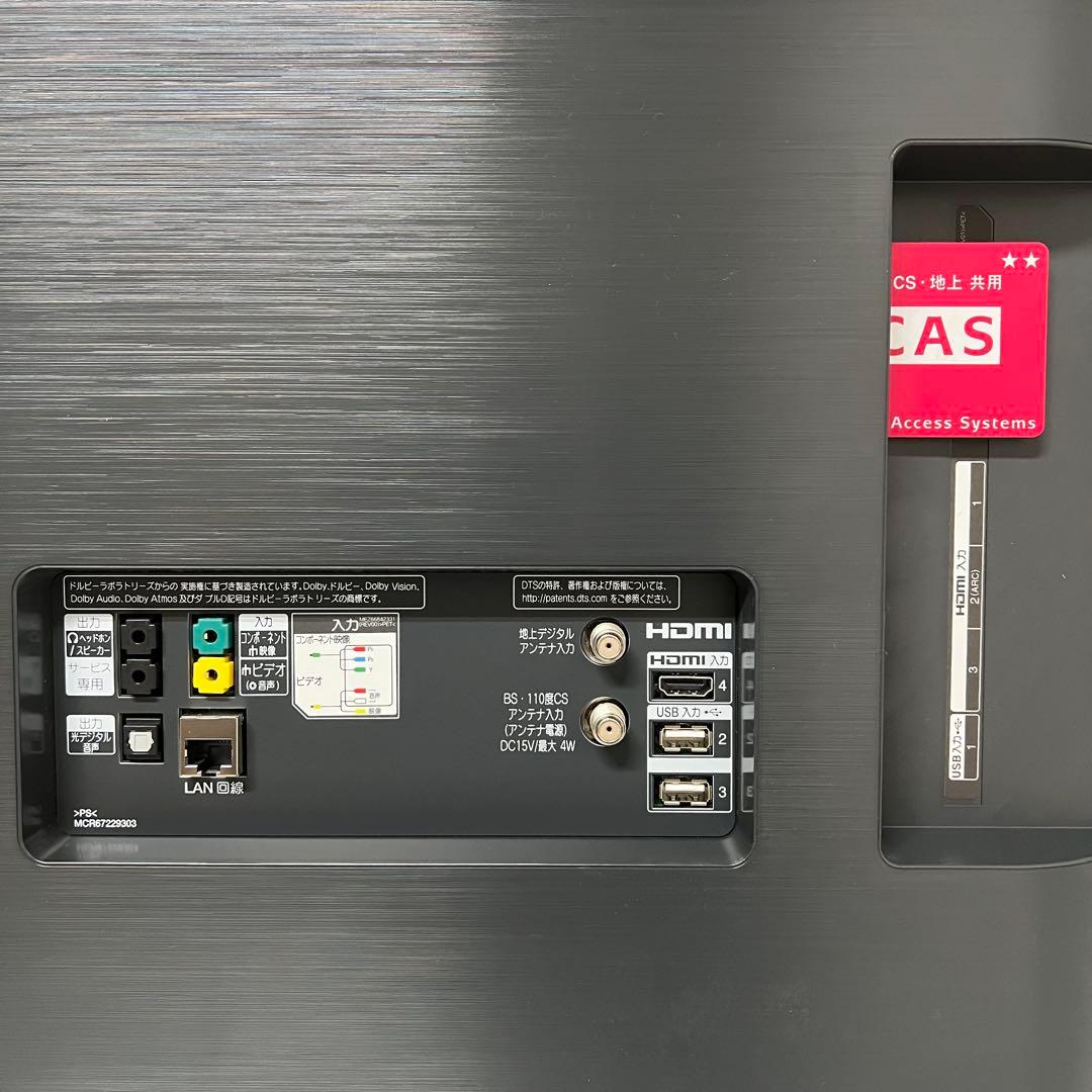 のんさん専用展示アウトレット品全国送料込LG55型有機ELテレビテレビ動画視聴可