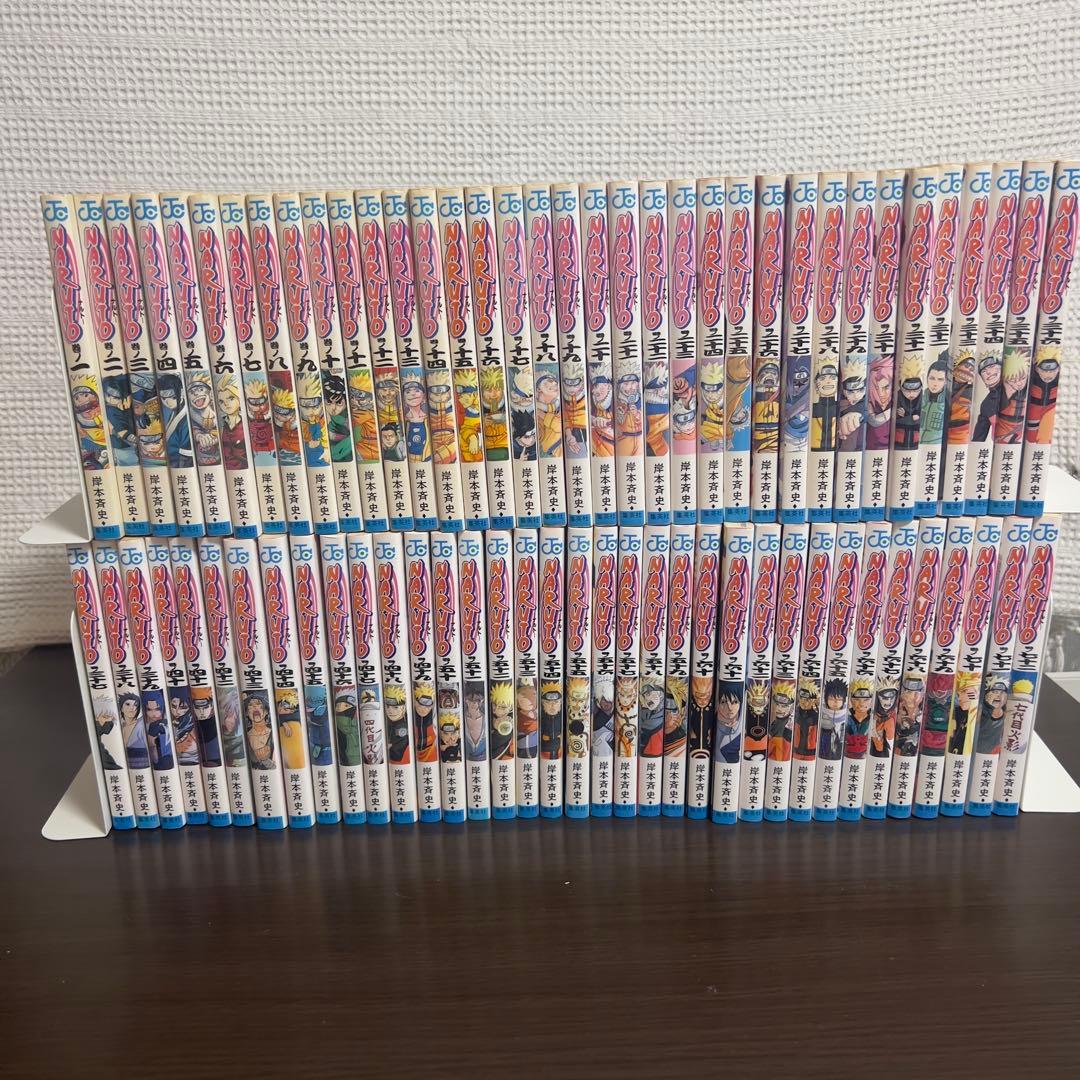 【完結フル】NARUTO 全72巻｜忍の時代を最後まで駆け抜ける覚悟のセット