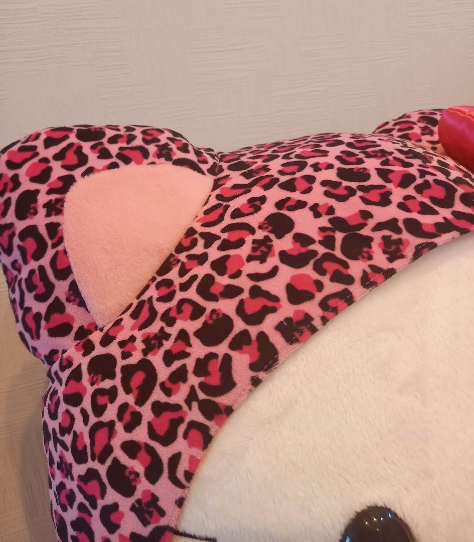 希少☆　ハローキティ　2008年　ヒョウ柄　ピンク　ぬいぐるみ　特大　2L　新品