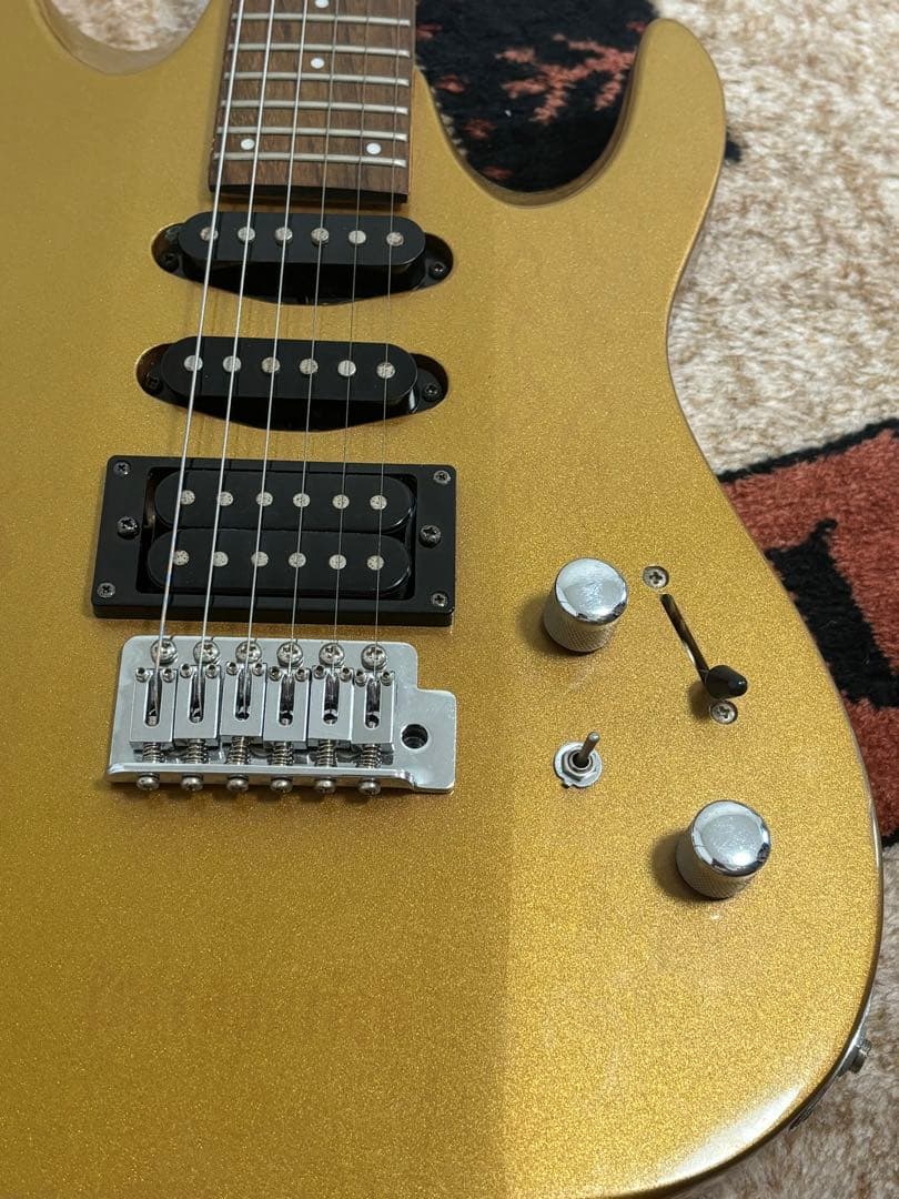 ARIA PRO II MAGNA SERIES エレキギター ゴールド