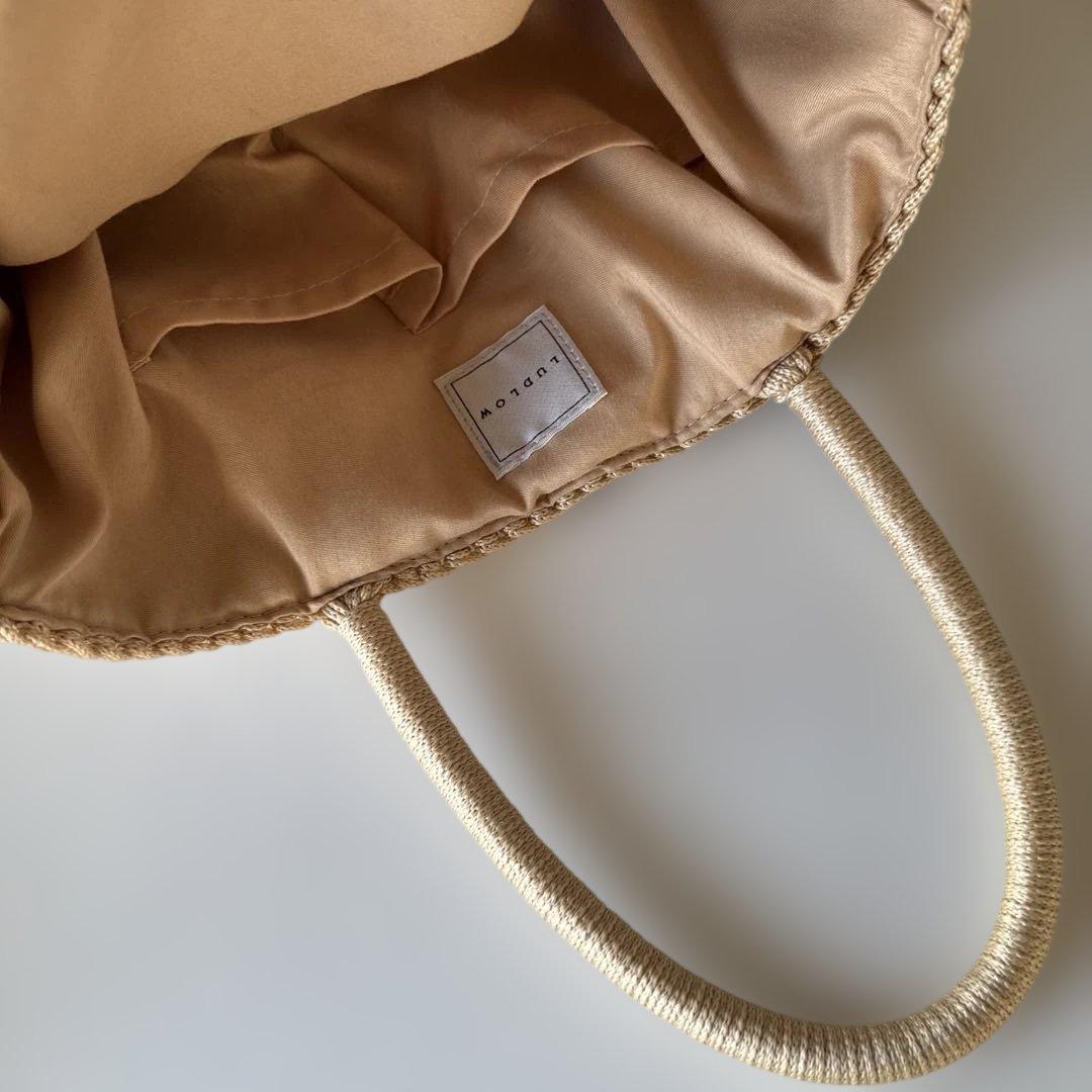 LUDLOWラドロー コードバッグ タイガー ベージュ