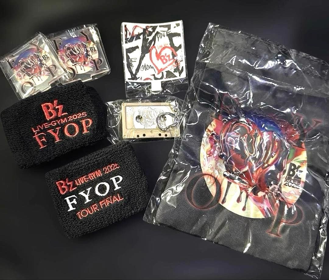 B’z FYOP ガチャガチャ 12/21 リスト　バンドチャームなど7点セット