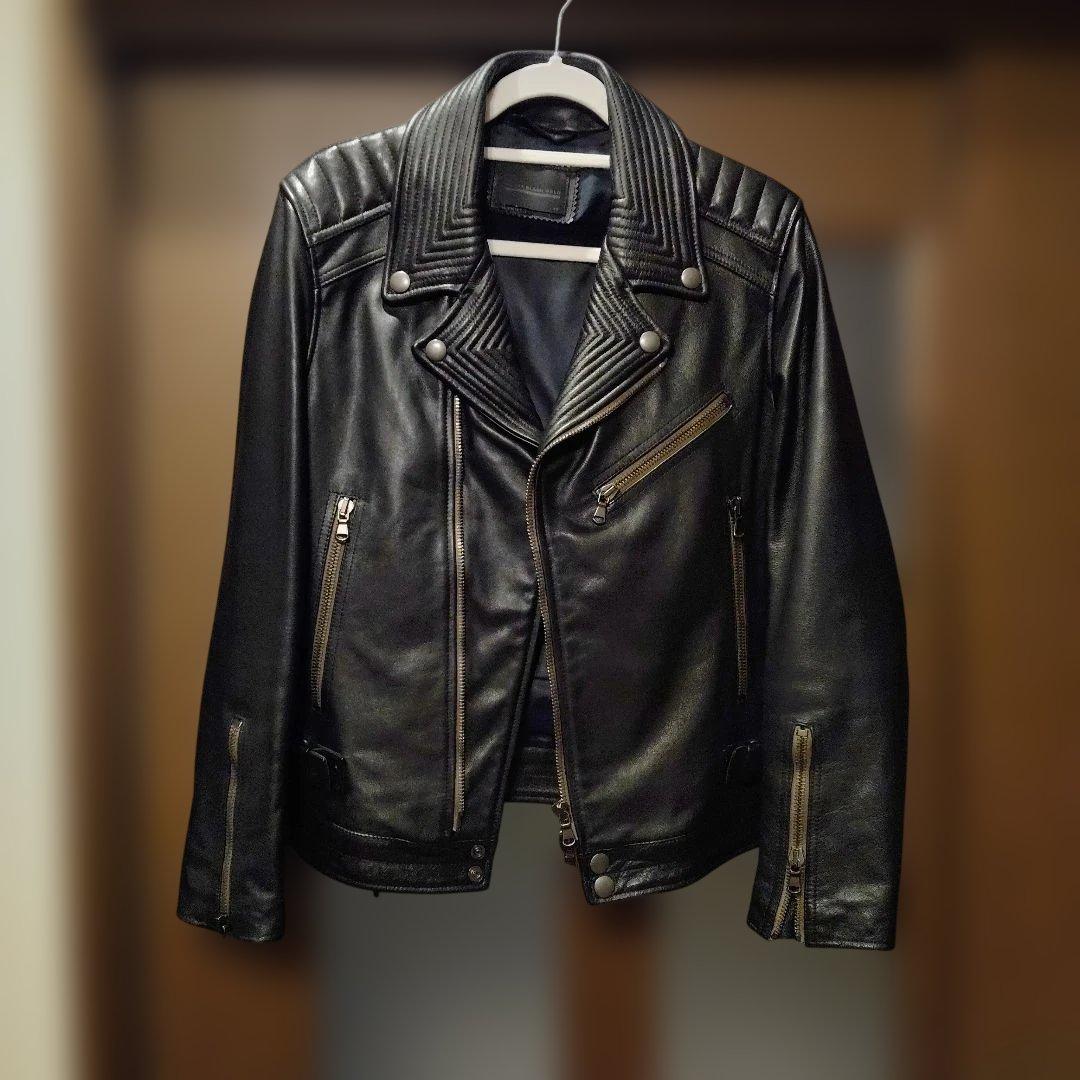 DIESELBLACKGOLDダブルライダースジャケット