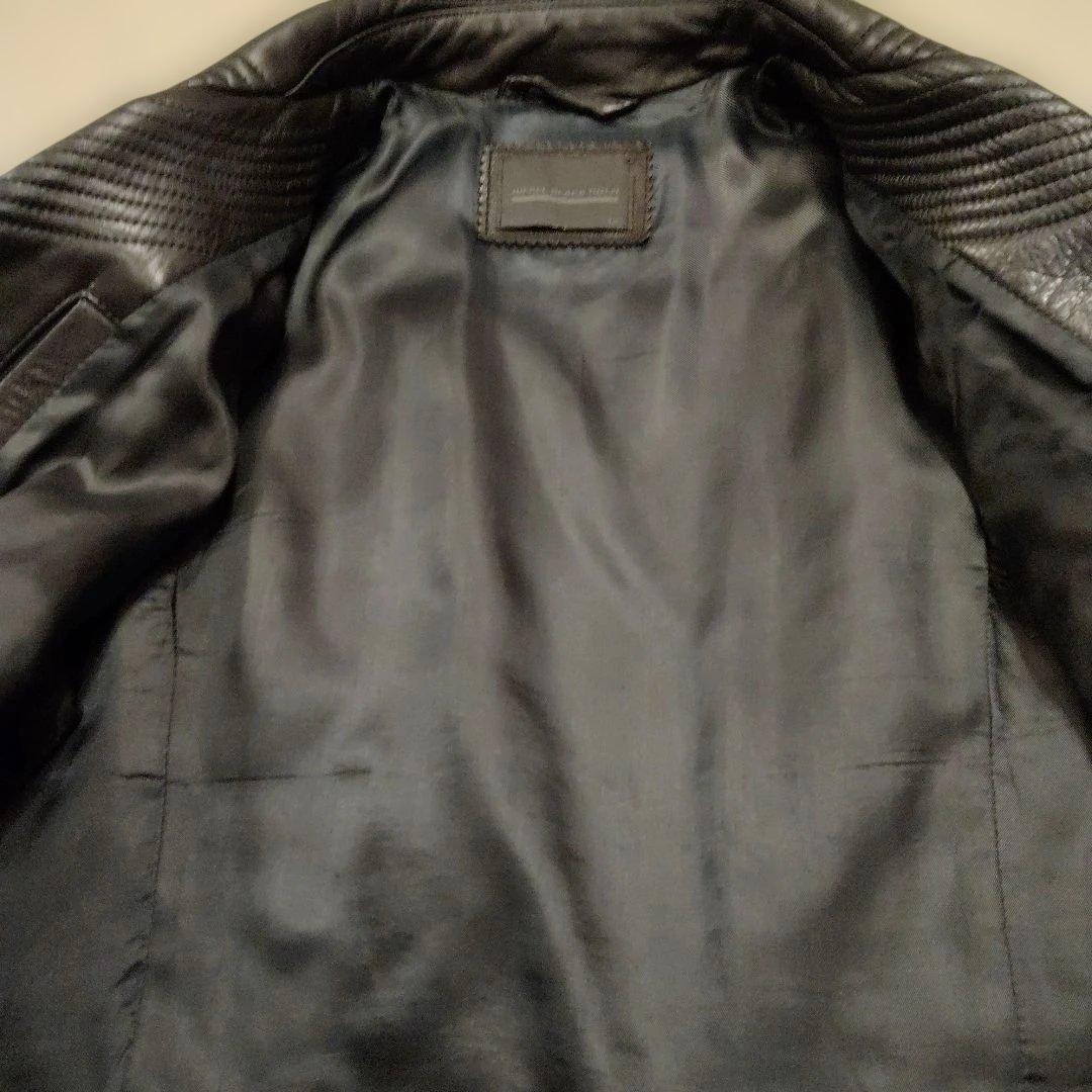 DIESELBLACKGOLDダブルライダースジャケット