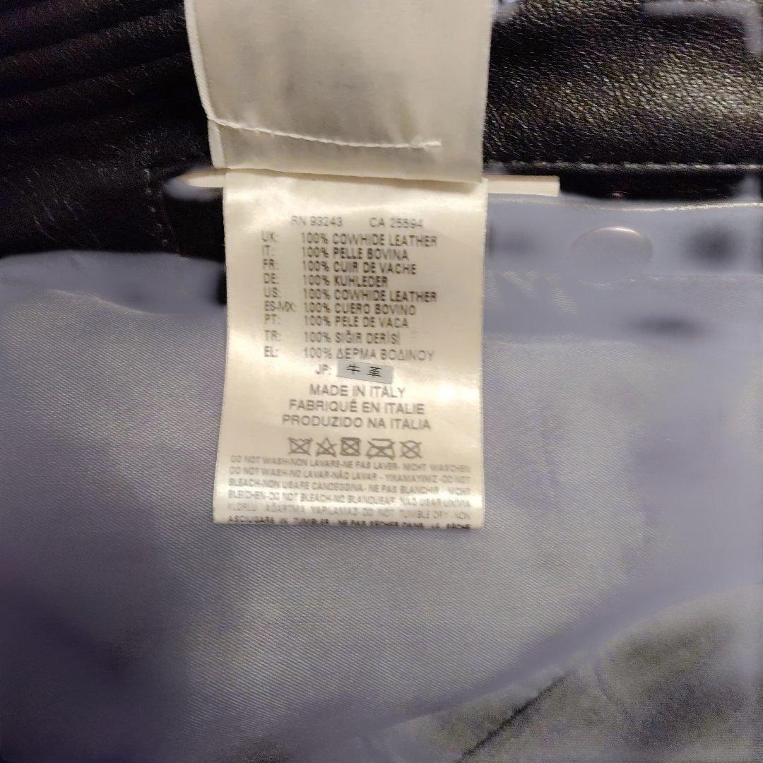 DIESELBLACKGOLDダブルライダースジャケット