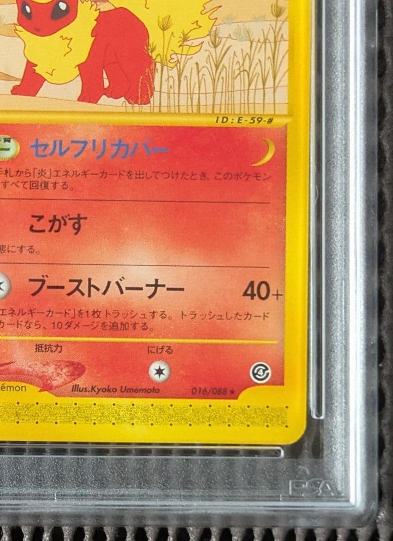 【世界14枚・アンリミ】ブースターe ★016/088　PSA10