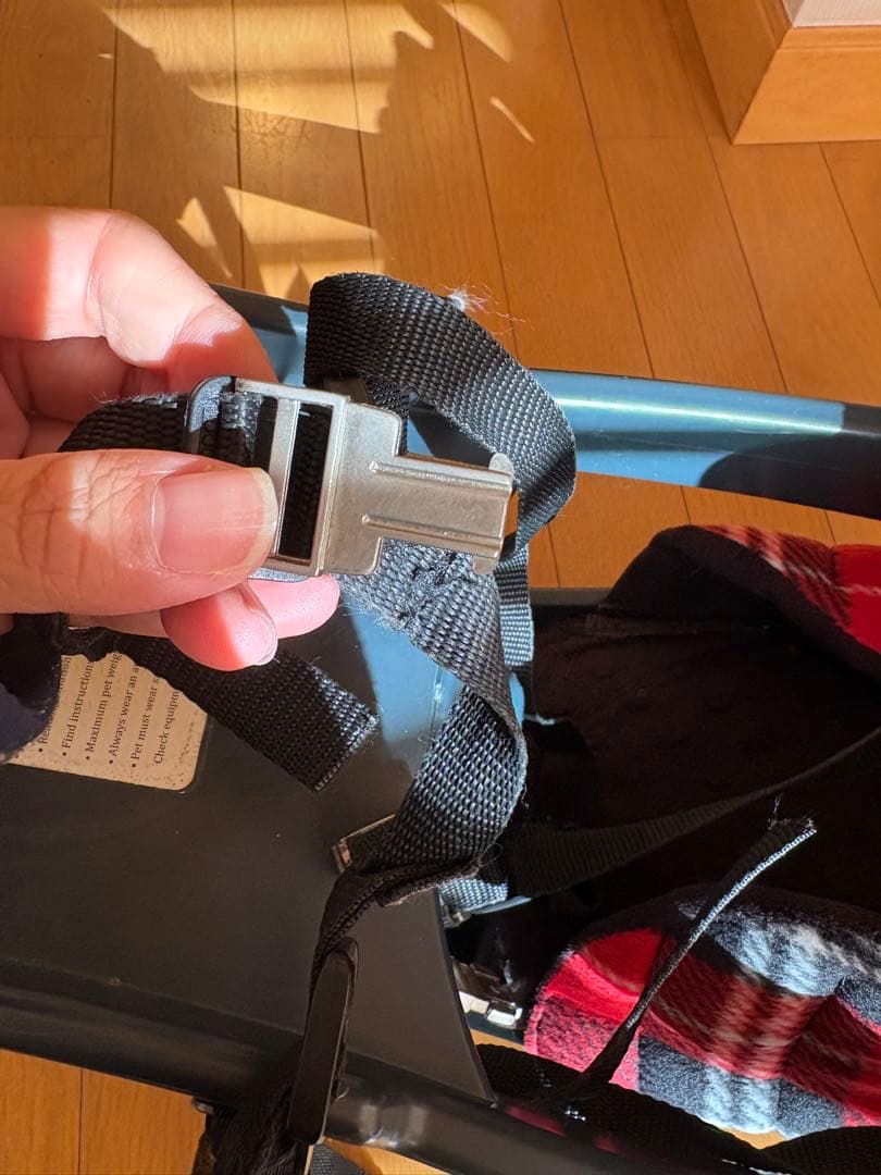 バディライダー 自転車用ペットシート 専用のクッション付き