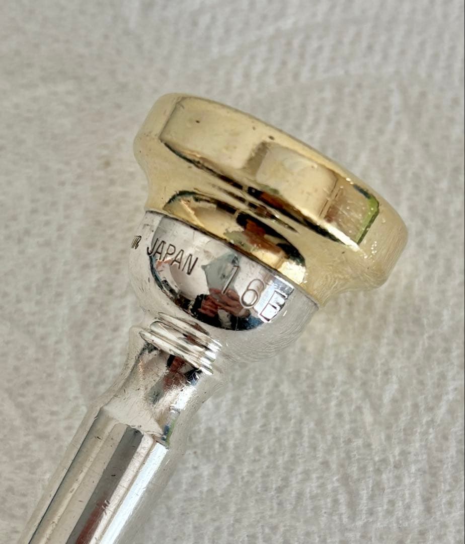 【ヤマハ】コルネットマウスピース カスタム 16E