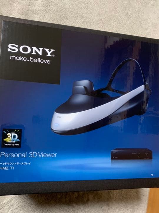 新品同様 SONY 3D対応 ヘッドマウントディスプレイ HMZ-T1