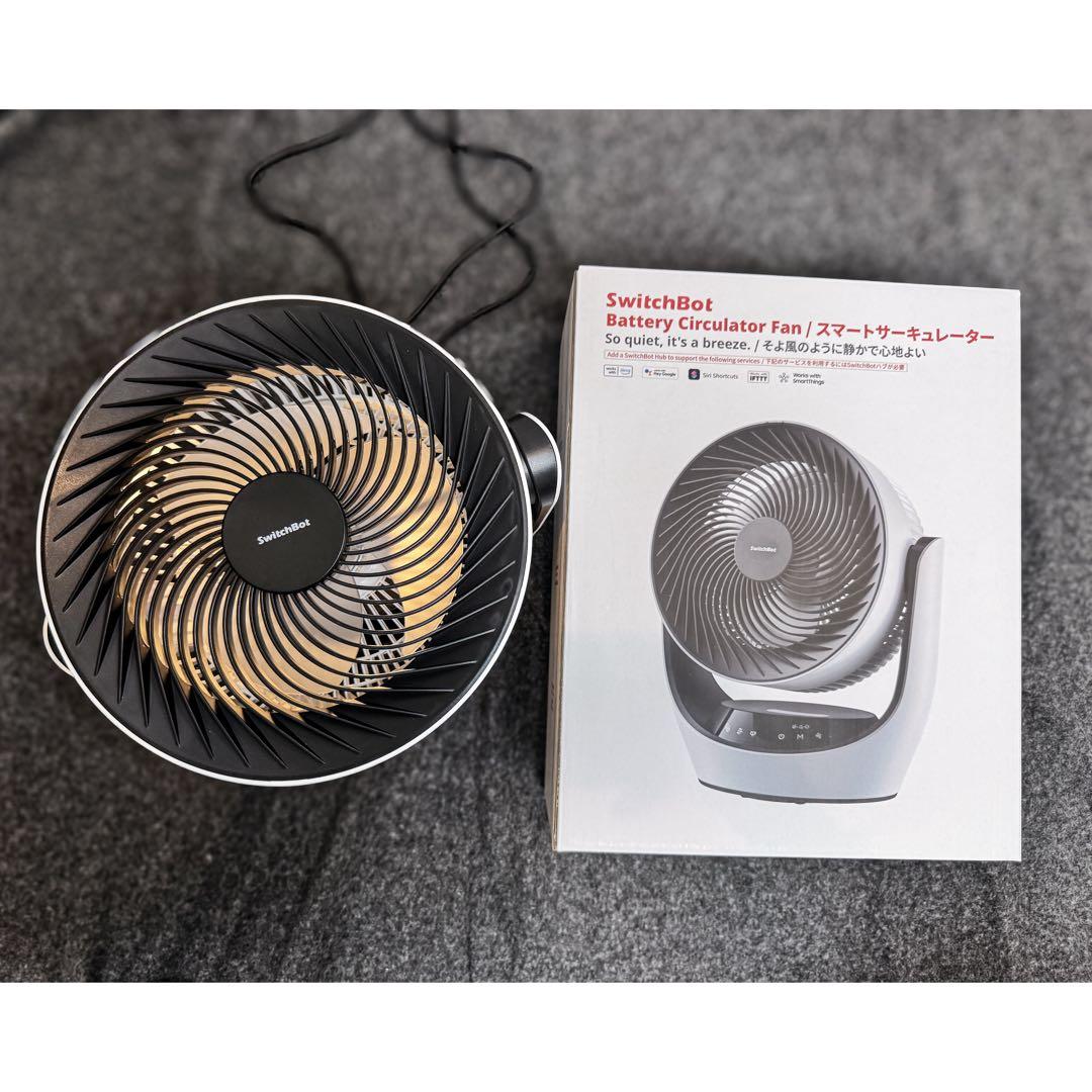 【節電】SwitchBot サーキュレーター 静音 首振り DC
