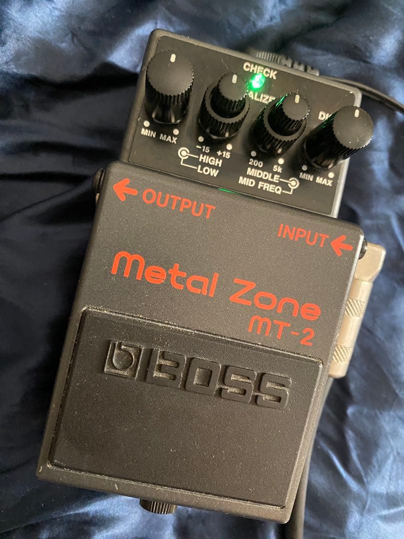 BOSS MT-2 l Zone 高輝度緑LED 改