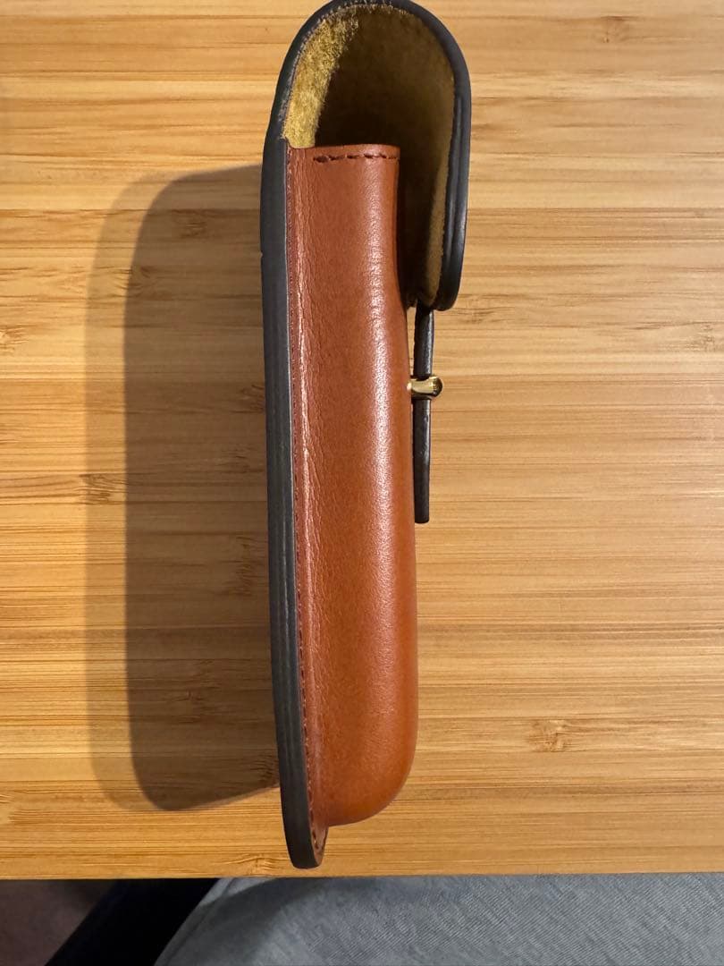 パイロット　ソメス ペンケース サドルデザインシリーズ 限定　2本差し　グリーン