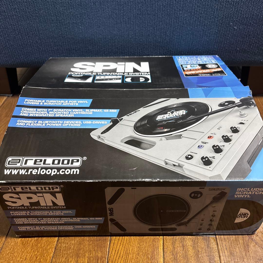 SPIN reloop ターンテーブル スクラッチ
