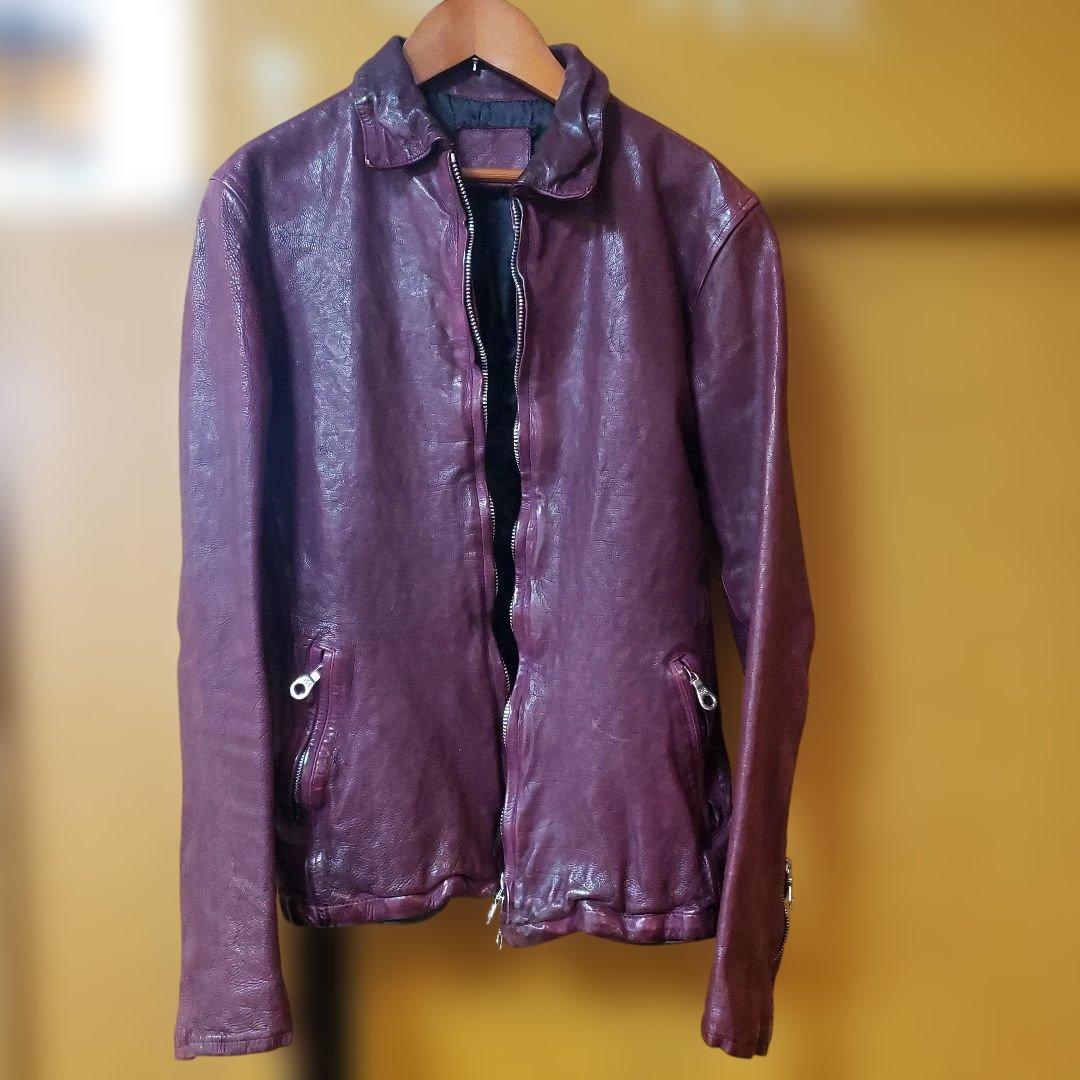 ISAMU KATAYAMA BACKLASH ジャパンカーフ　ボルドー