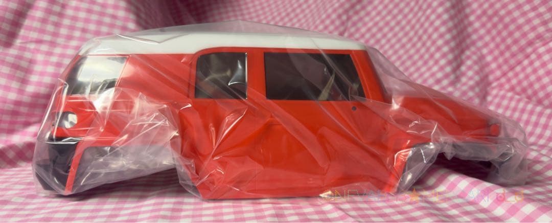 ★隼ちゃん★タミヤ◆トヨタFJクルーザー CC-01シャーシ塗装済