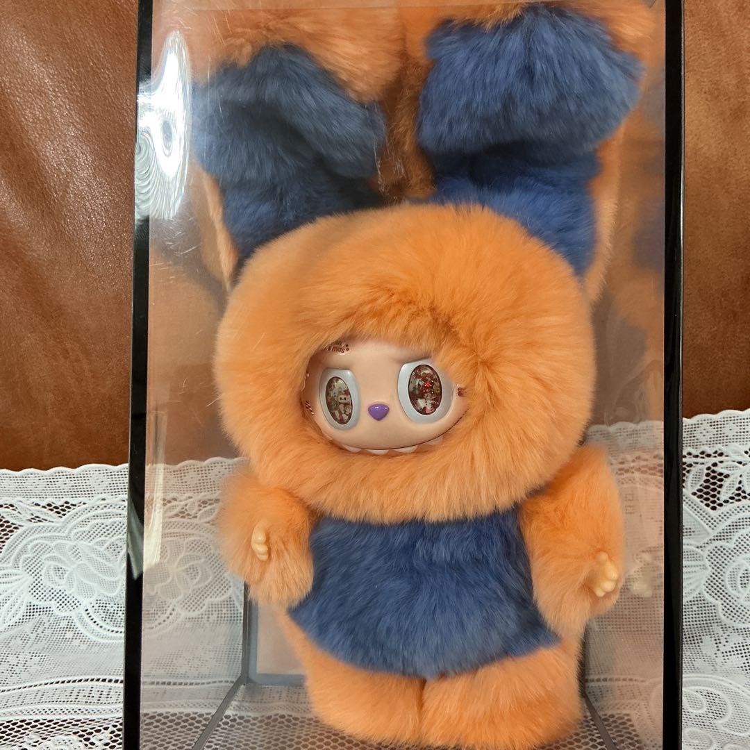 ラブブ　ジモモ　ポップマート　うさぎ　オレンジ　青