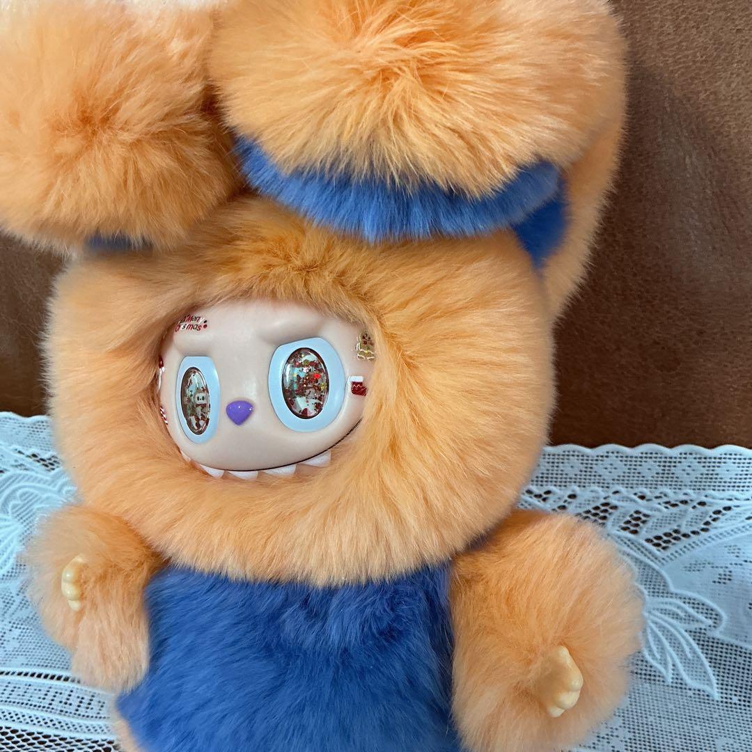 ラブブ　ジモモ　ポップマート　うさぎ　オレンジ　青