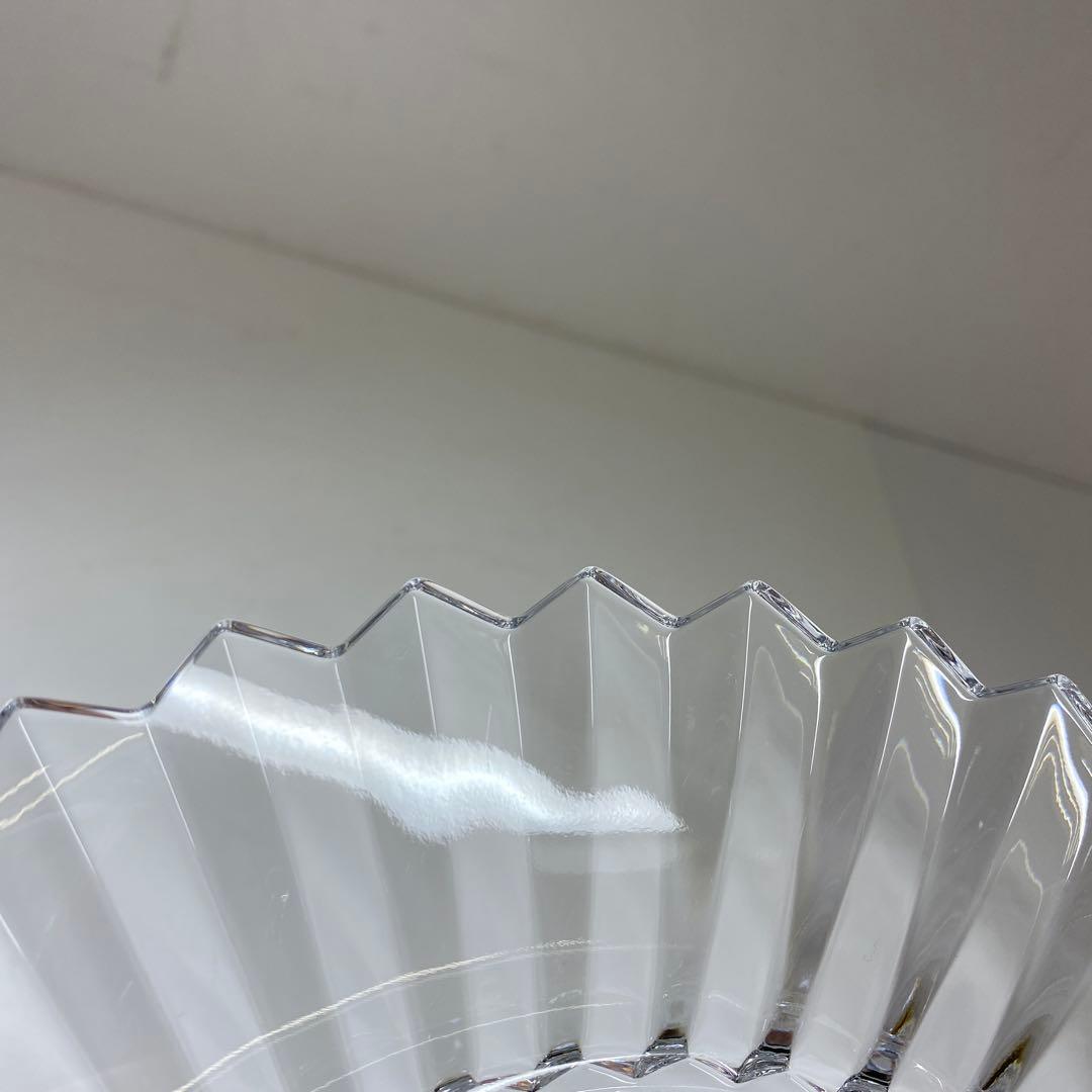 バカラ　ミルニュイ　大皿　A 共箱　直径25.8㎝ 東な7-0120①