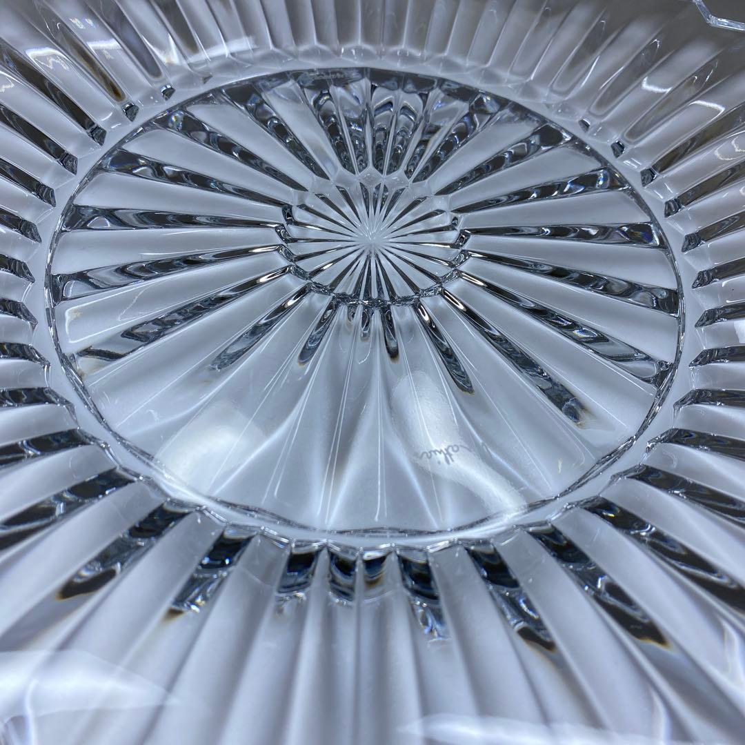 バカラ　ミルニュイ　大皿　A 共箱　直径25.8㎝ 東な7-0120①