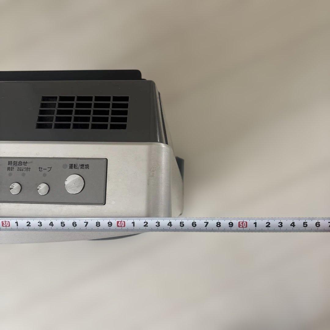 東京ガス　シルバー ガスファンヒーター デジタル温度設定