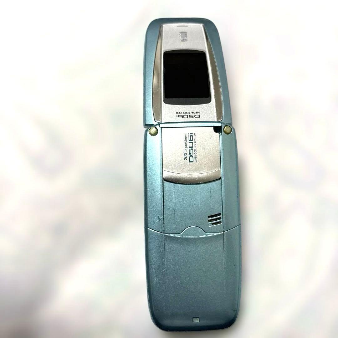 【美品・希少】D506i 三菱電機 ガラケー　動作確認済 充電器付き