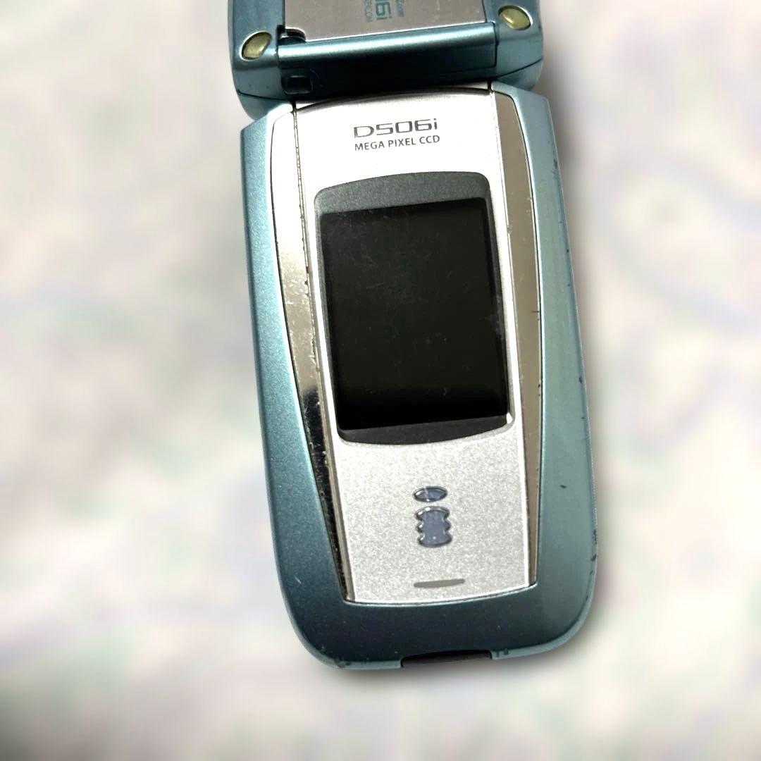 【美品・希少】D506i 三菱電機 ガラケー　動作確認済 充電器付き